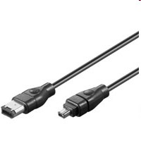 Firewirecable 6-pin -> 4 pin - 1,8m