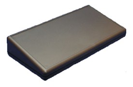 Console behuizing 220x140x46,5/17mm - zwart