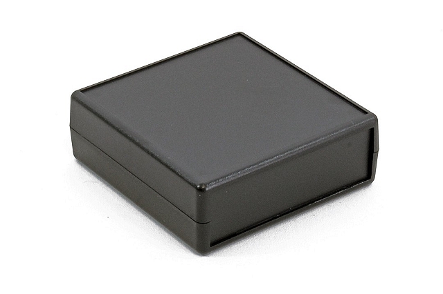 Behuizing Hand-Held 75 x 74 x 27mm - zwart met losse panelen