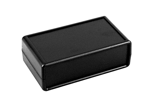 Behuizing Hand-Held 60 x 105 x 35mm - zwart met losse panelen
