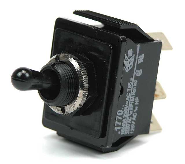 Toggleswitch 2x on-off-on - 16A/250V