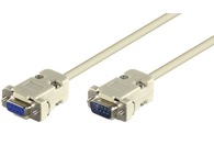 Seriele kabel Sub-D 9p Male/Sub-D 9p Female molded - 3m