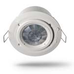 PIR movement detector 1x NO 10A recessed mounting