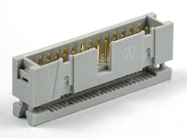 Boxheader IDC 2,54mm 14-polig