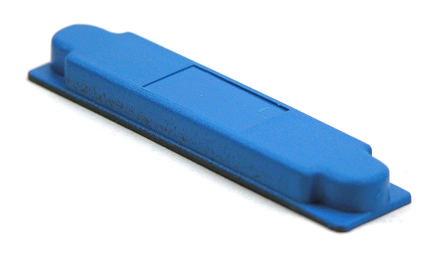 HF-dichte kap voor SUB-D 9-polig male (blauw)