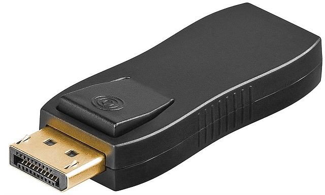 DisplayPort Male > HDMI Female (Typ A) - Gold-plated