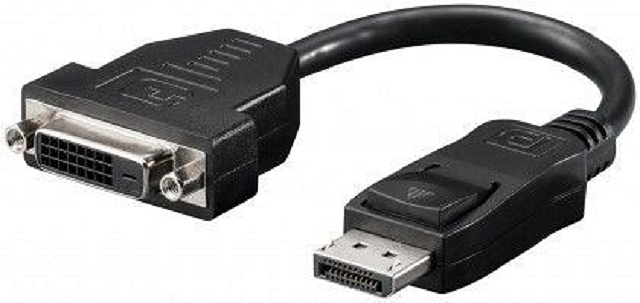 DisplayPort Male > DVI-D Female Dual-Link (24+1 pin)