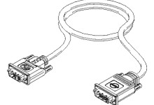 Molex DVI-D naar P&D-Digitaal kabel 2m - uitlopend