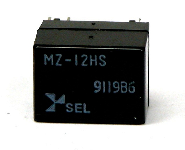 Miniatuur Signaal Relais 1xwissel 12V 700E 200mW - uitlopend