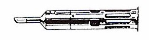 Stift voor Pyropen Junior - Hete lucht kop ø4,9mm