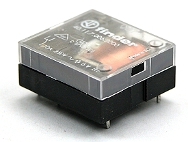 Printrelais liggend 1xwissel 10A - raster 3,5mm - 6Vdc - uitlopend