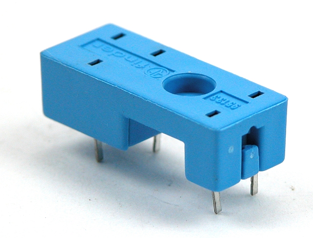 Printvoet voor 4031../4131.. relais (raster 3,5mm) - blauw
