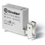 Printrelay 12Vdc/1xNO with Tabconnection (6,3x0,8mm) 16A/250V