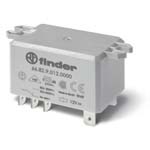 Power relay 2x C/O 30A - 24Vac with 6,3mm Tabconnection