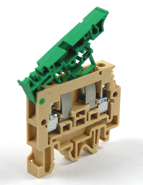 DIN-Rail fuseholder max 4mm²