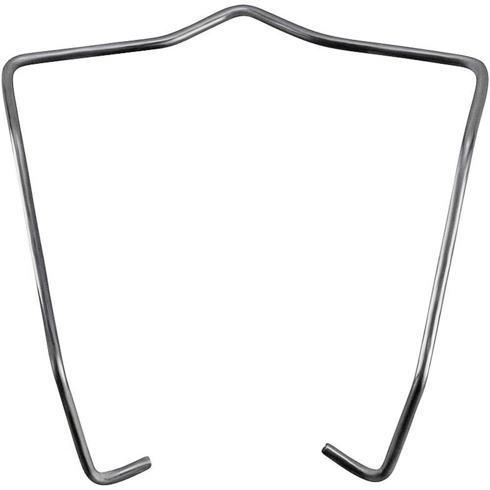 Klembeugel metaal (zwart) voor relaisvoet 9513../9515..