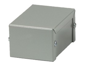 Enclosure alum. 127x102x76mm - grey