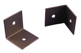 Set (x2) Flanged brackets