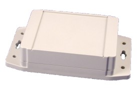 Behuizing ABS 120x66x42mm - met flensbevestiging