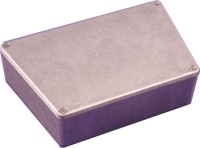 Gehäuse aluminium trapezium 95x121,8/151x39,2mm - kobalt blau