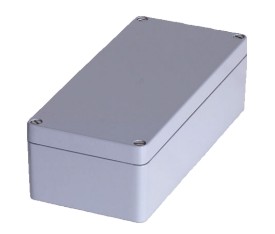 Behuizing spuitgiet aluminium 50x45x30mm - grijs