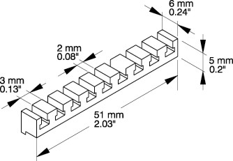 x6 stuks PC board card adaptors