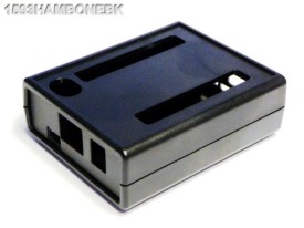 Machined enclosure 95x77x30mm - for Beaglebone Black - black