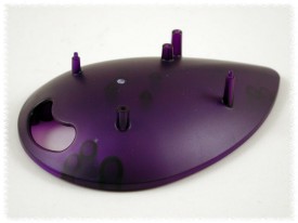 Platform 145,1x100,1x33mm - for Raspberry PI - translucent purple