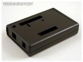 Machined enclosure 110x75x25mm - for Ardiuno Uno - zwart