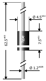 Gelijkricht Diode 3A 100V - DO-201