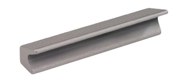Aluminium handgreep 45x75mm - uitlopend