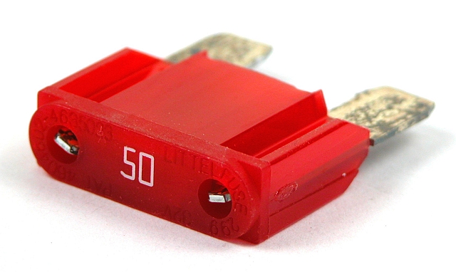 Automotive bladefuse maxi 50A 32V - red