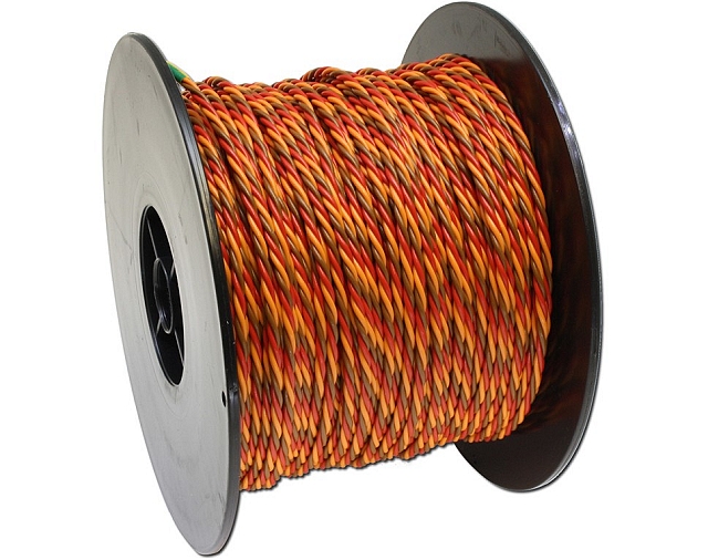 x100m Servokabel 3x0,25mm² - Graupner