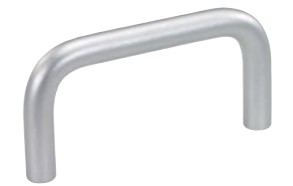 Aluminium boogbeugel 120mm - uitlopend