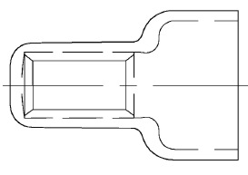 Splice insulated closed end AWG 22-10