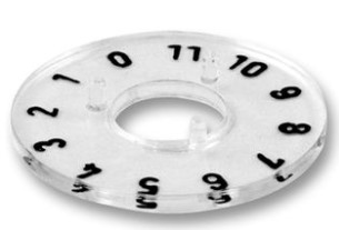 Cijferschaal 26mm - uitlopend