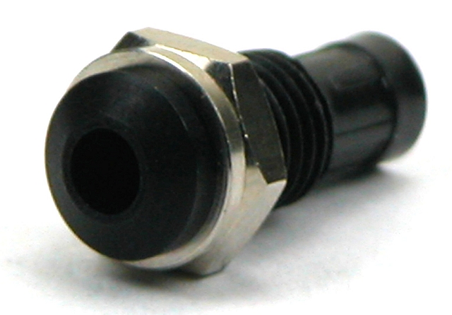 Ledhalter einbau aussenreflektor 3mm schwarz