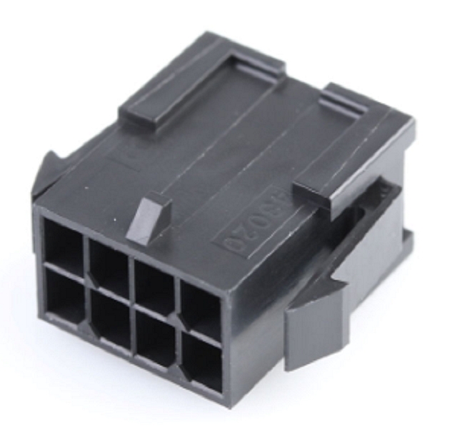Micro-Fit 3.0 Male housing connector 8-polig