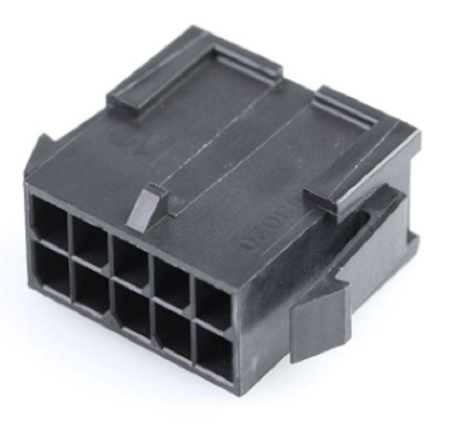 Micro-Fit 3.0 Male housing connector 10-polig