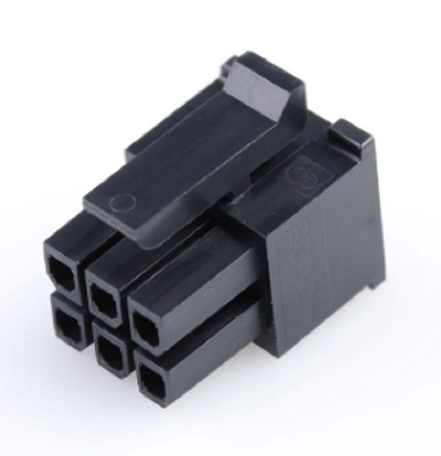 Micro-Fit 3.0 Female housing connector 6-polig