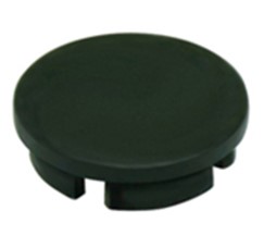 Haube matt schwarz Ø15mm - Auslaufartikel