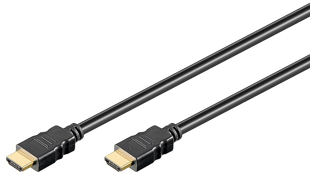 High Speed HDMI cable 19-polig male A - male A - 1m