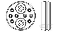 Wire Entry Seal Kit - 10-pos