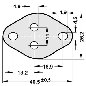 Aluminium oxide wafer for TO-3