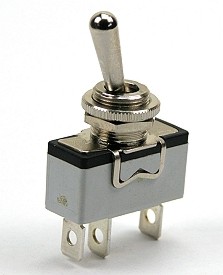 Toggle switch 15A/250Vac 1-pole  - on-on