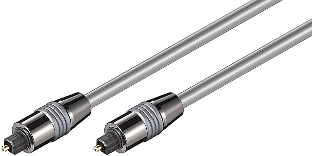 Toslinkcable male - male - ø6mm cable - 1m