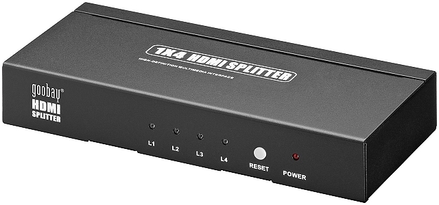 HDMI splitter 1 ingang - 4 uitgangen