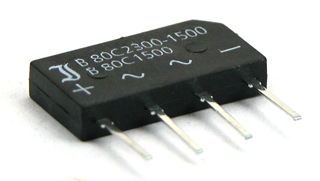 Brückengleichrichter 80V/1,5A (+WW-)