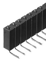 Female header 1x 36-pos forkcontact - tinned - angled