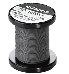 x100g Weerstandsdraad 1,50mm 0,277R 6,3m op klosje - uitlopend